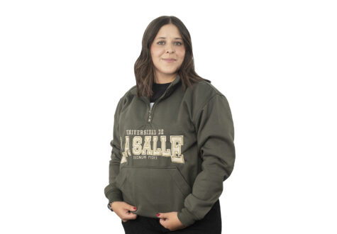 SACO CREMALLERA VERDE MUJER