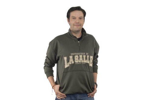 SACO CREMALLERA VERDE HOMBRE